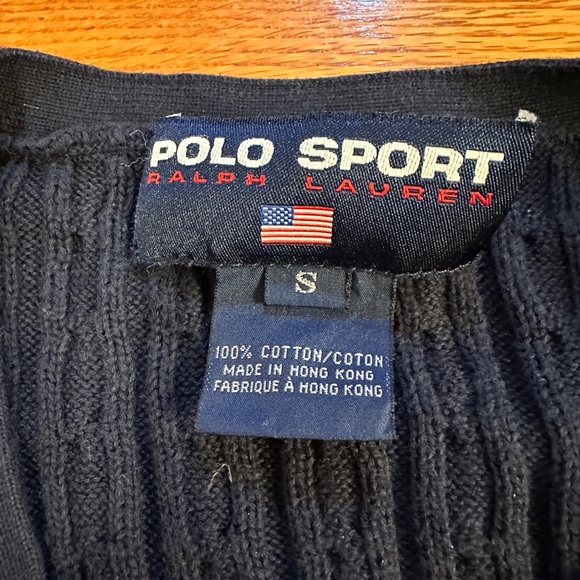 Vintage Polo Sport Country Club Vest Sweater - Picture 4 of 4